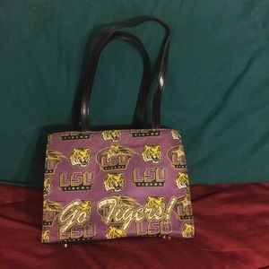 LSU Woman’s Satchel Handbag